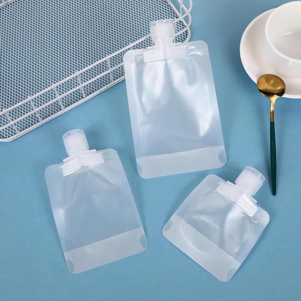 Tragbare Kosmetik-Reisetaschen mit Düsen für Reinigungsmittel, Duschgel und Lotion