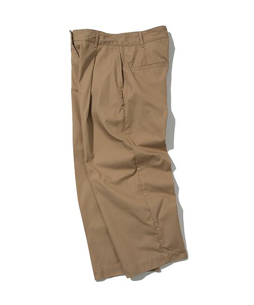 SOFTUR Pleated Wide Pants (Beige)