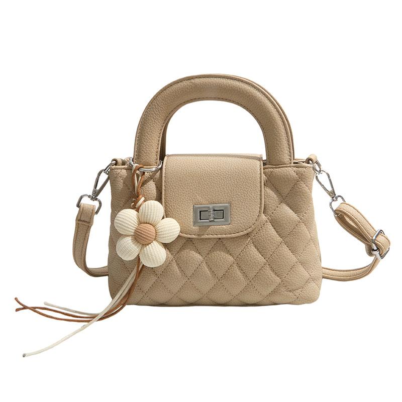 Nischen-Diamanttasche Damen neue Mode vielseitige Handtasche lässiger Trend kleine quadratische Tasche Umhängetasche