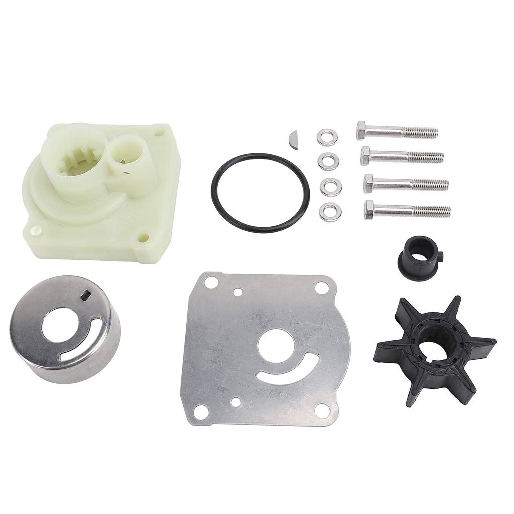 Kit de reparo de bomba d'água 61N W0078 11 00 Kit de reparo de impulsor de bomba d'água de ferro plástico para 2 a 4 tempos