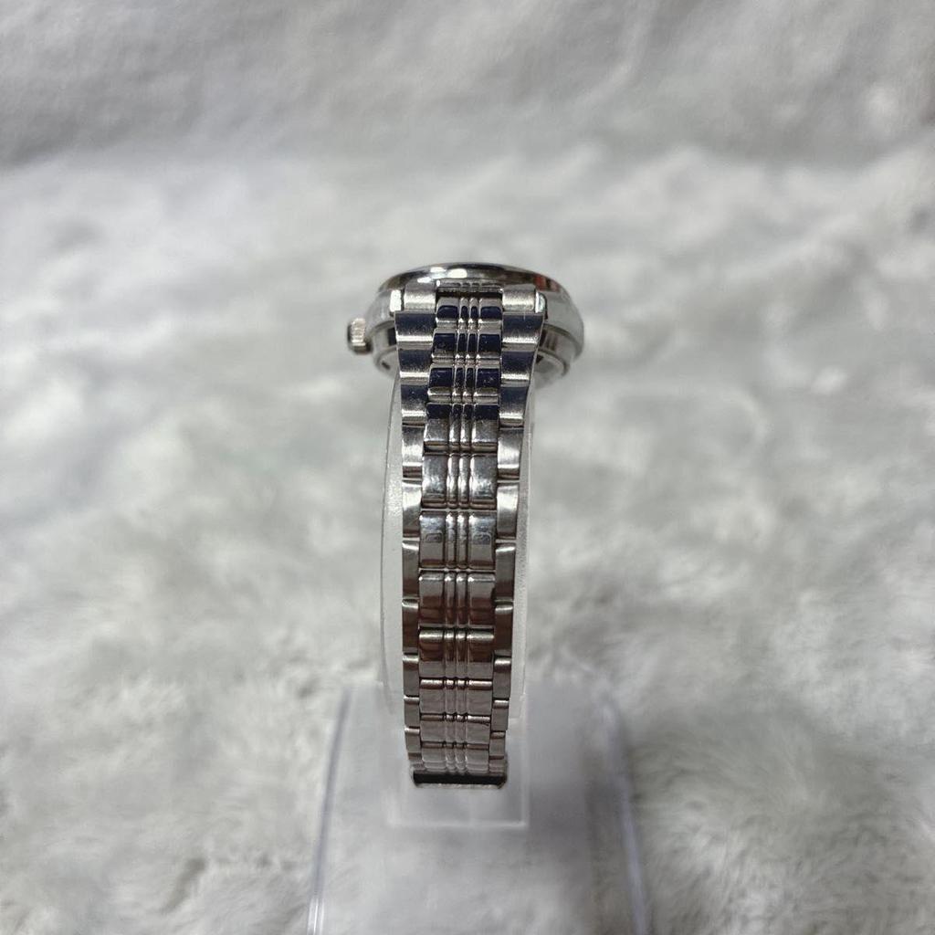 Used ORIENT Orient Three Star Crystal 21 Stone Automatic Winding Brown Dial Day Date Ladies Working Item