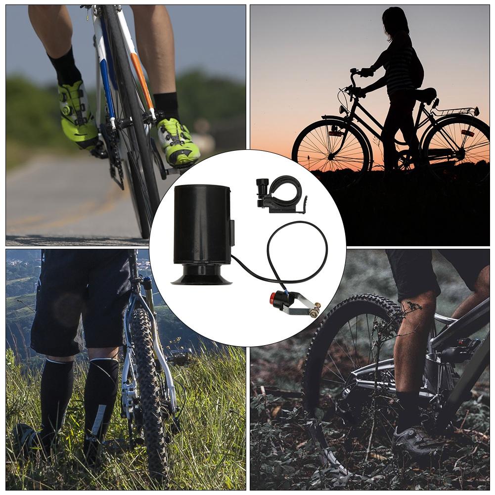 

Bike Bell Horn Loudly Voice 6 Sound Modes Safety Cycling Equipment for Bicycle