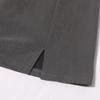Women's High-Waisted A-Line Split Midi Skirt - Versatile Slimming Black Skirt Pants