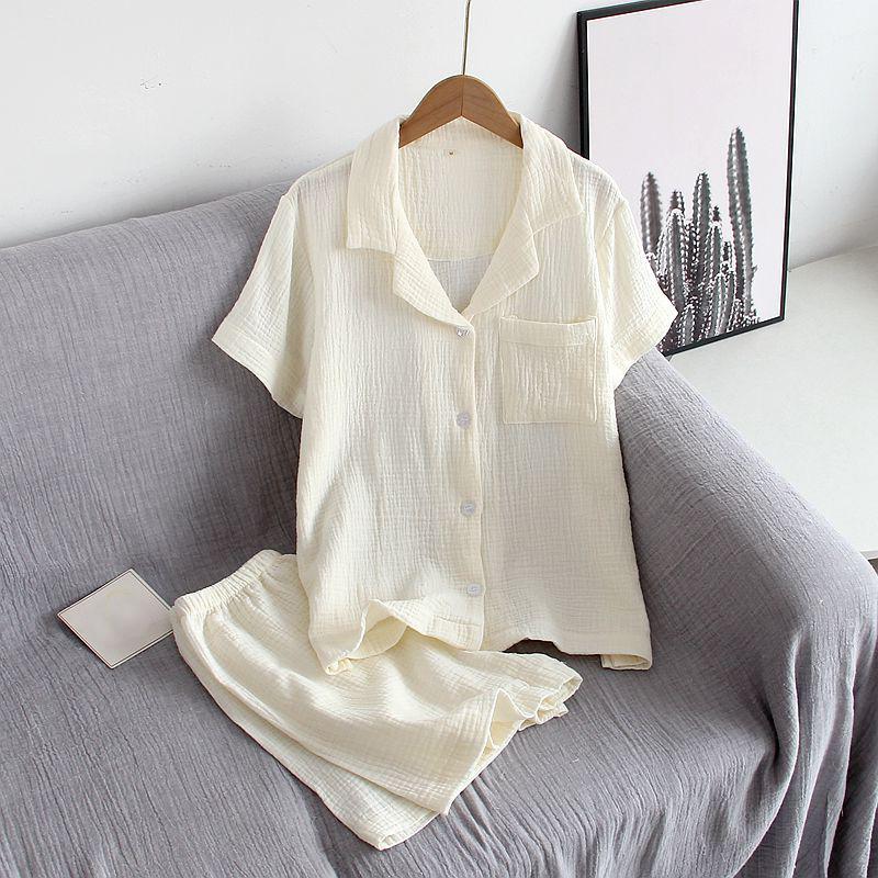 Short Sleeved Shorts Pijama Set Women Casual Wear Fashion Summer Women's Sleepwear
