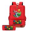 Cartoon Backpack, Primary And Secondary School Schoolbag, Backpack, Pencil Case, Two-Piece Set, Computer Bag.