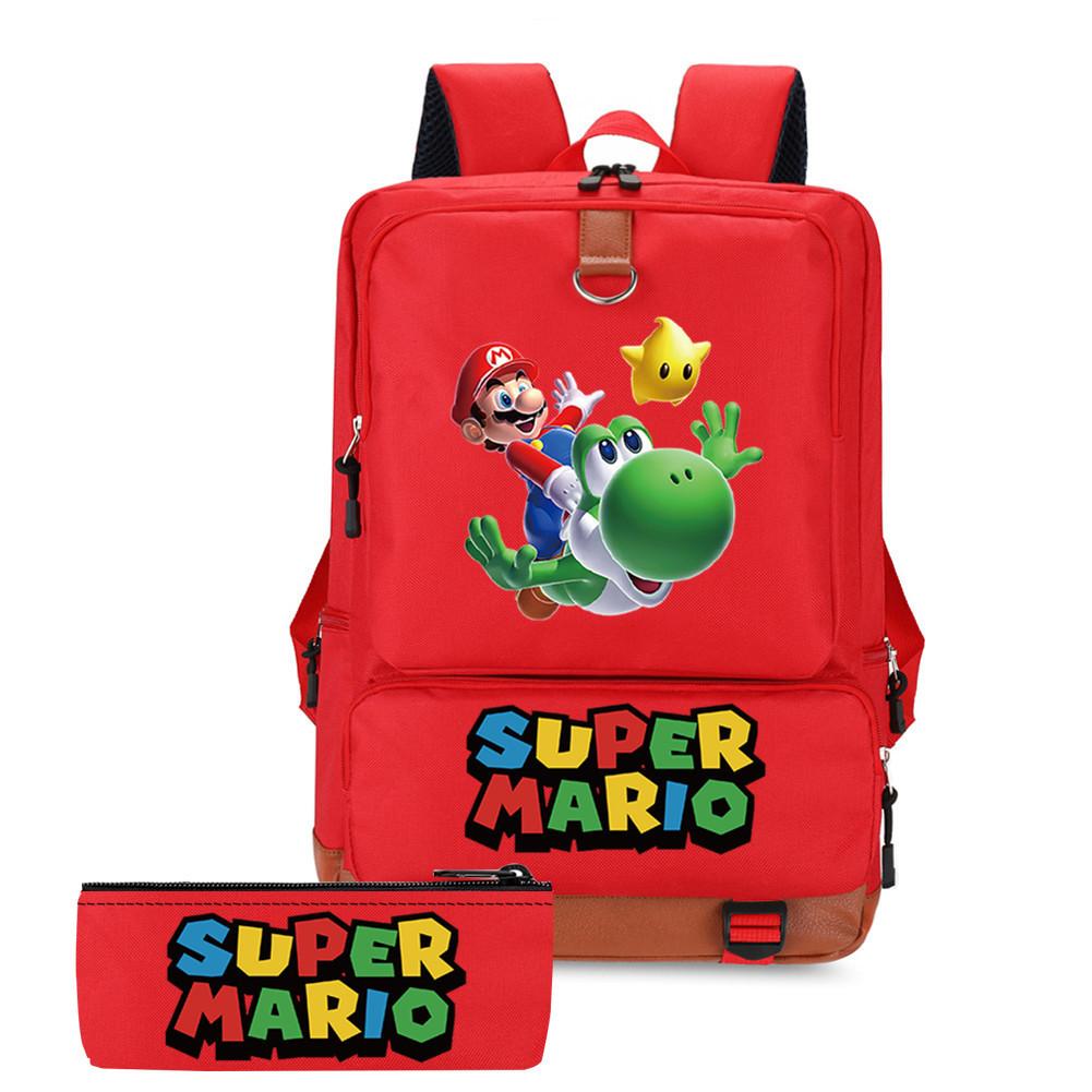 Cartoon Backpack, Primary And Secondary School Schoolbag, Backpack, Pencil Case, Two-Piece Set, Computer Bag.