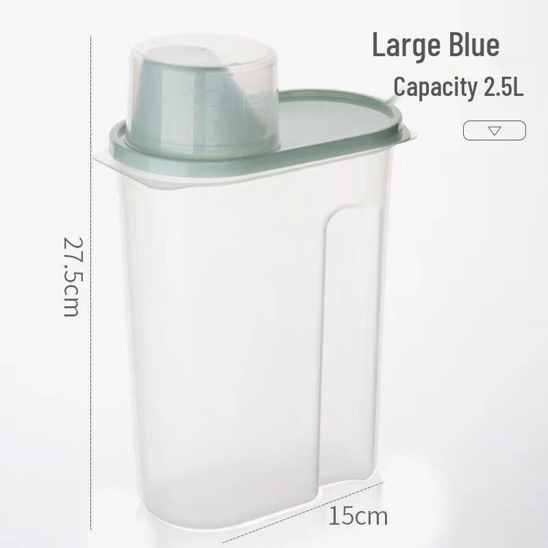 

Chang Baosen 2.5L Sealed Grain Storage Jar Set with Measuring Cup