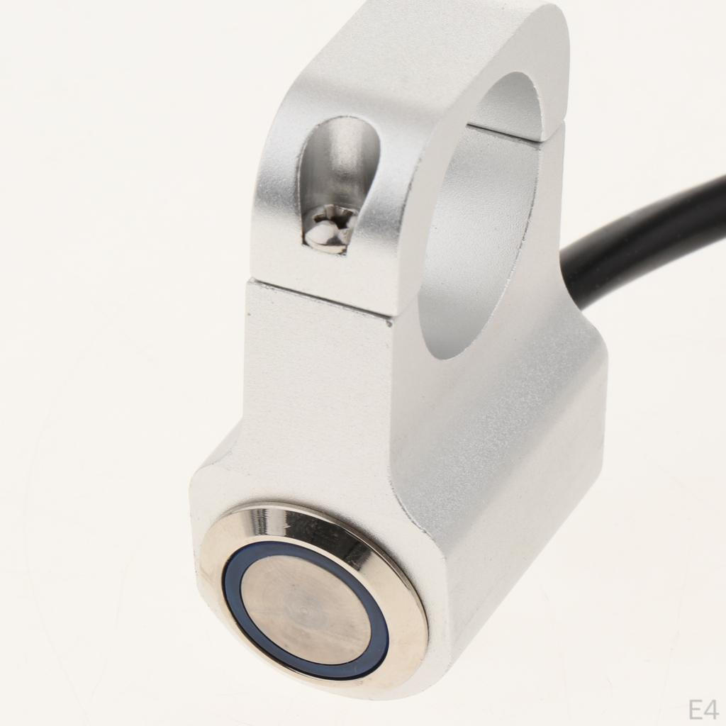 1-inch 25mm Motorcycle Switch Assembly Motorcross Handlebar Control Switches - Waterproof Button