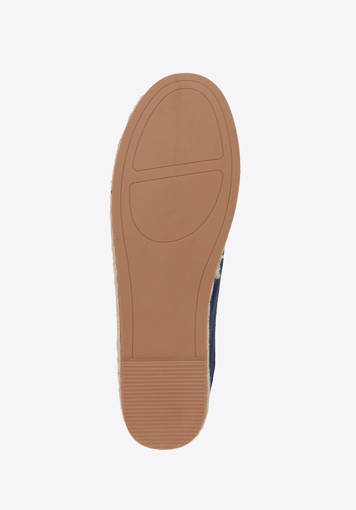 Wittchen Men's Espadrilles With Braided Toe, Navy Blue, Textile Material