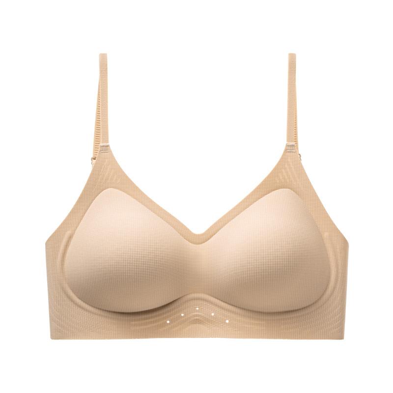 Summer Girls Thin 3D External Expansion Sexy Beauty Back Collection Pair of Milk Air Traceless Underwire Underwear
