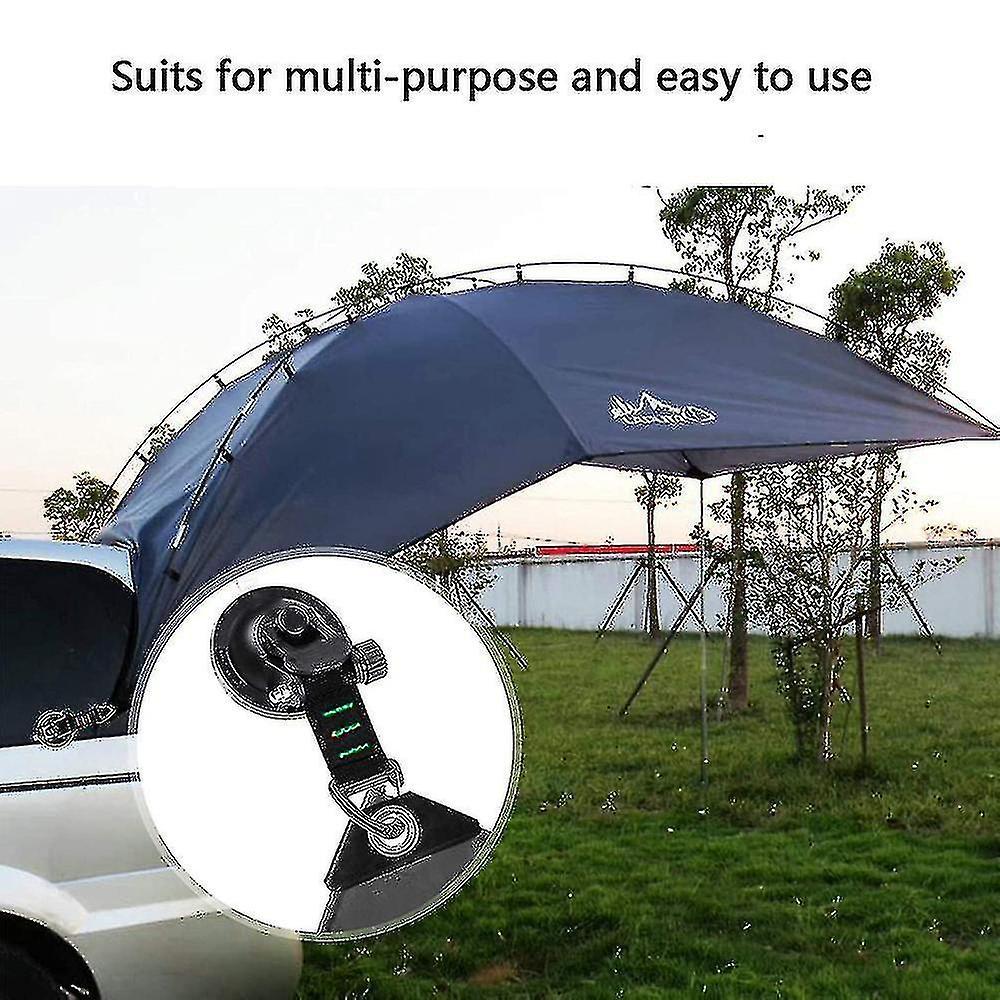 Heavy Duty Suction Cups 4 Pieces With Hooks Upgraded Car Camping