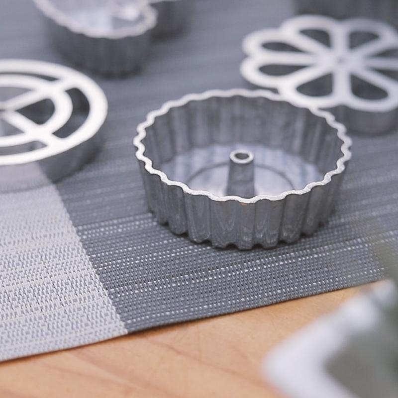 1 Set Cake Printing Pastry Mold Biscuit Dessert Maker Waffle Model Set Baking Accessories DIY Decorating Cake Tool