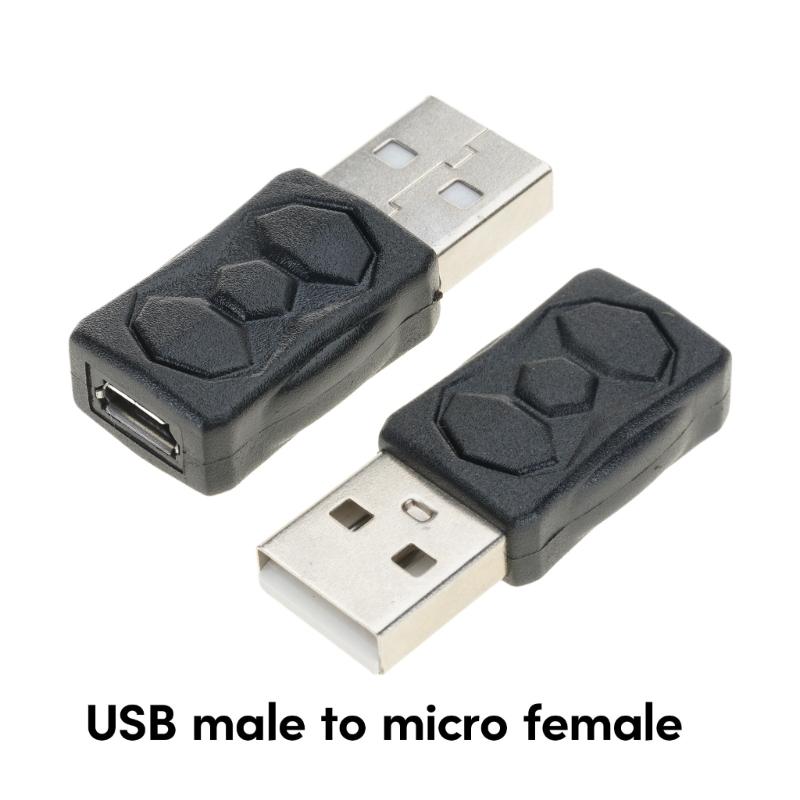 USB2.0 Adapter Micro/Mini Stecker Buchse Konverter Anschluss USB Ladeadapter für Computer Tablet PC Mobiltelefone