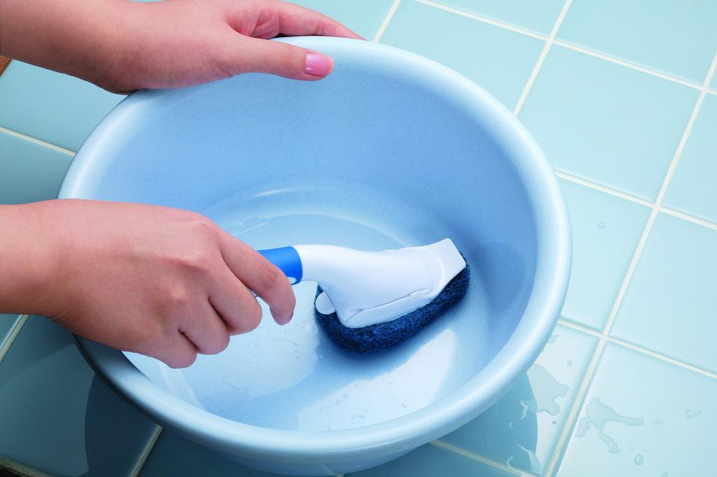 3M Bath Cleaning Brush Handy S Scotch Bright Bath Shine B-552