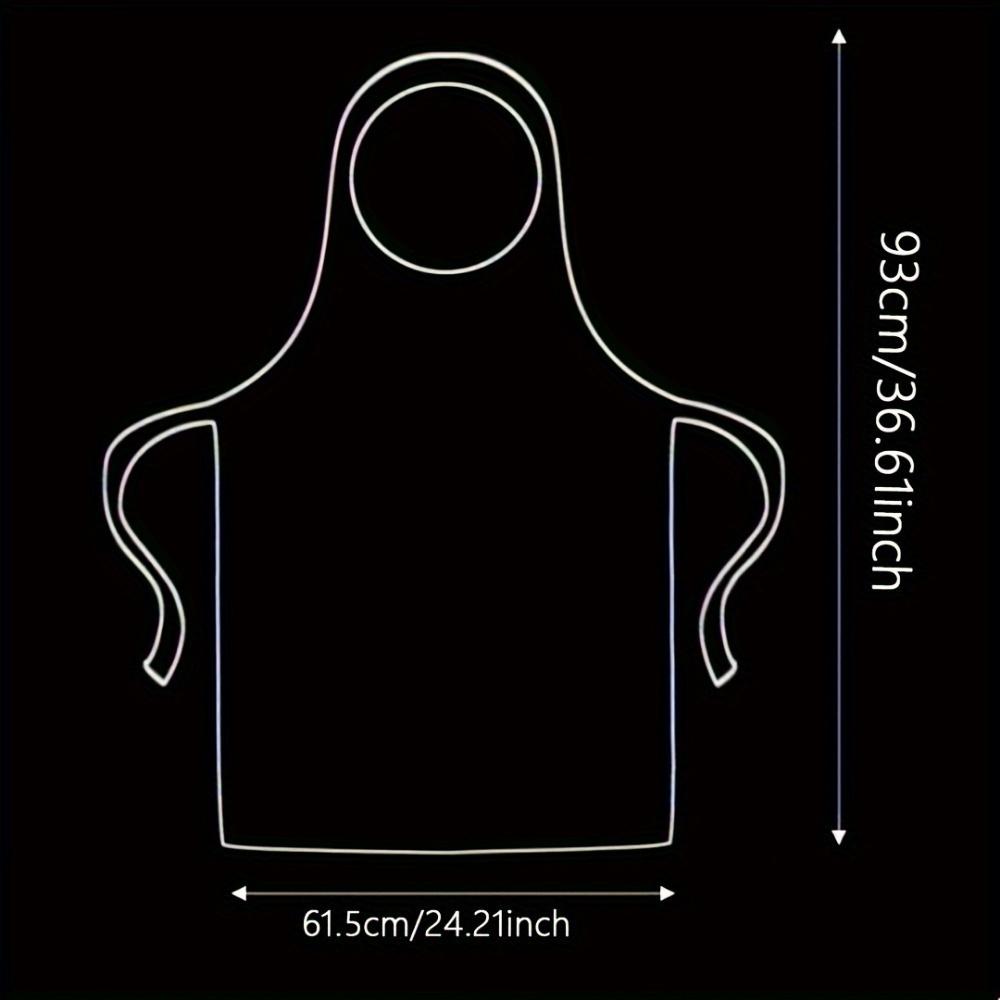 50/100pcs Disposable Plastic Aprons. For painting, cooking, chores & picnics.