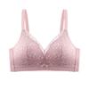 Women Seamless Wireless Push Up Comfortable Gathering Side Collection Thin Cup Bra