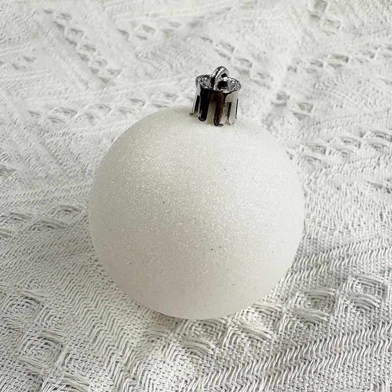 

Елочные украшения - 4/6/8/10 см гальванизированные пластиковые шары, красочные подвесные украшения 8cm with Cap and String