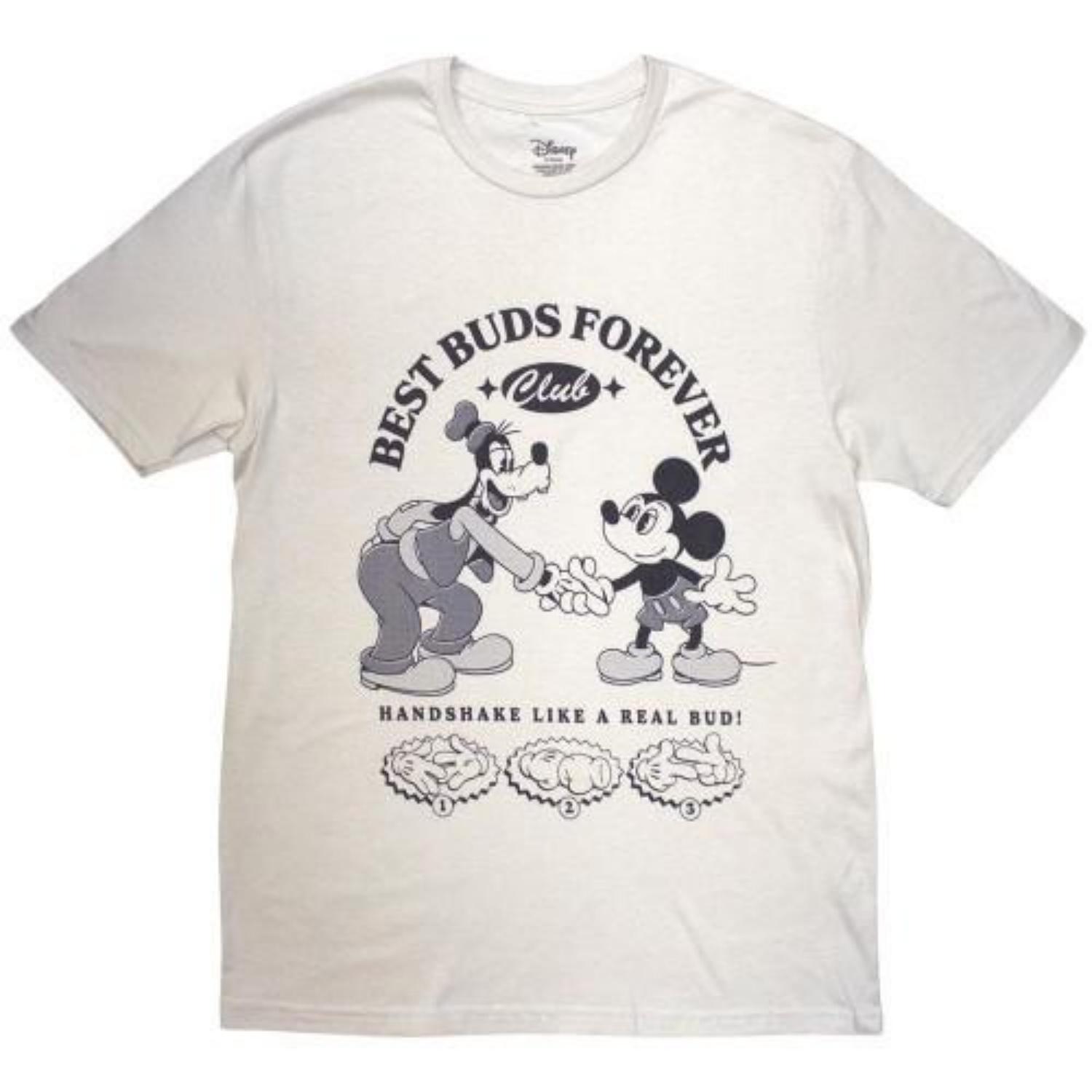 Disney Unisex Adult Best Buds Forever Club Mickey Mouse T-Shirt XXXXL