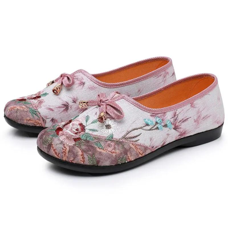 Fashion Embroidery Spring Autumn Woman Footwear Sale Offers Comfortable and Elegant Aesthetic Stylish New In Casual 39 Shoes for Women