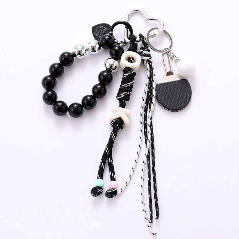 Hanging Chain Baseball Braid Rope Pendant Stylish Design Braided Bag Charm Keychain Ornament