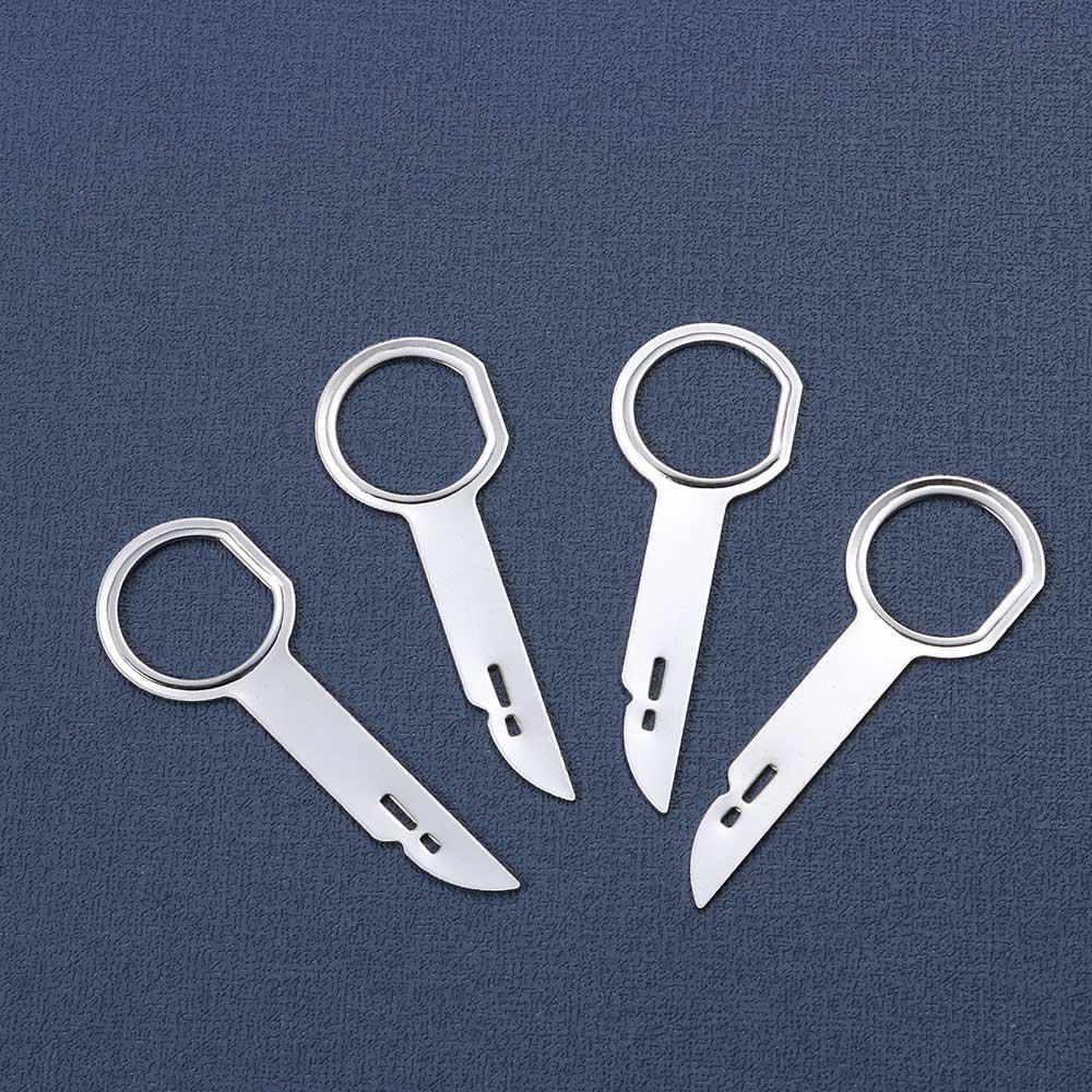 4Pcs Extraction Tool Styling Useful Pin Tool CD Stereo Radio Car Radio Removal Key Removal Release