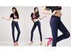 Candy-Colored Women's Mid-Waist Skinny Jeans: Sexy, Stretchy, Versatile Denim Pants In Solid White