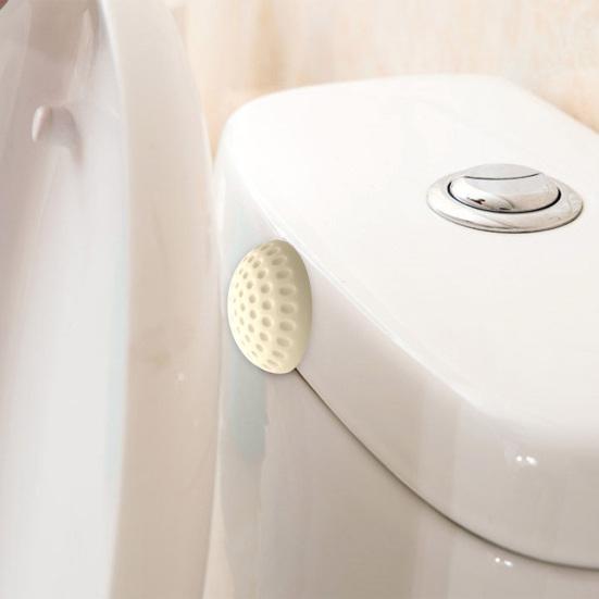 1 juego de amortiguadores de pared anticolisión para manija de puerta de refrigerador, tope de puerta con diseño de golf, protectores de parachoques de puerta para el hogar
