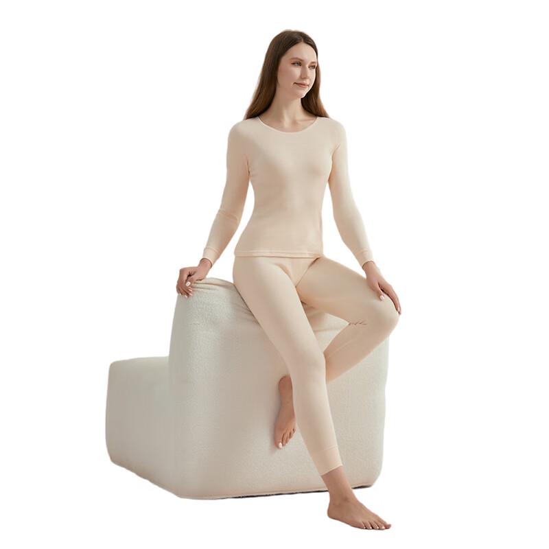 Hengyuanxiang Women's Antibacterial Thermal Underwear Set
