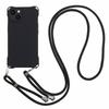 Phone Cover for iPhone 13 6.1 inch Four Corner Thickened Anti-drop TPU Phone Case with Hanging Rope