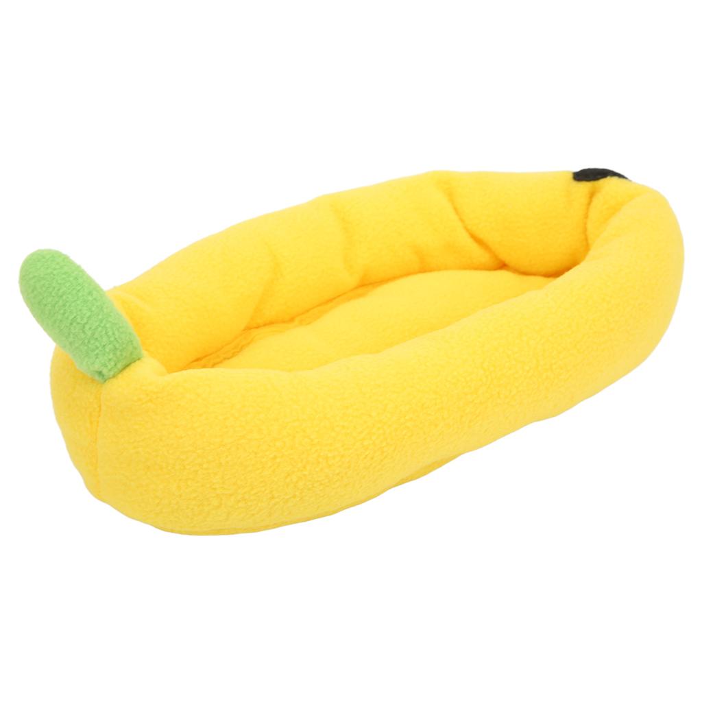 Hamster Warm Nest Soft Cute Banana Small Pet Cotton Sofa Bed for Guinea Pig Sugar Glider