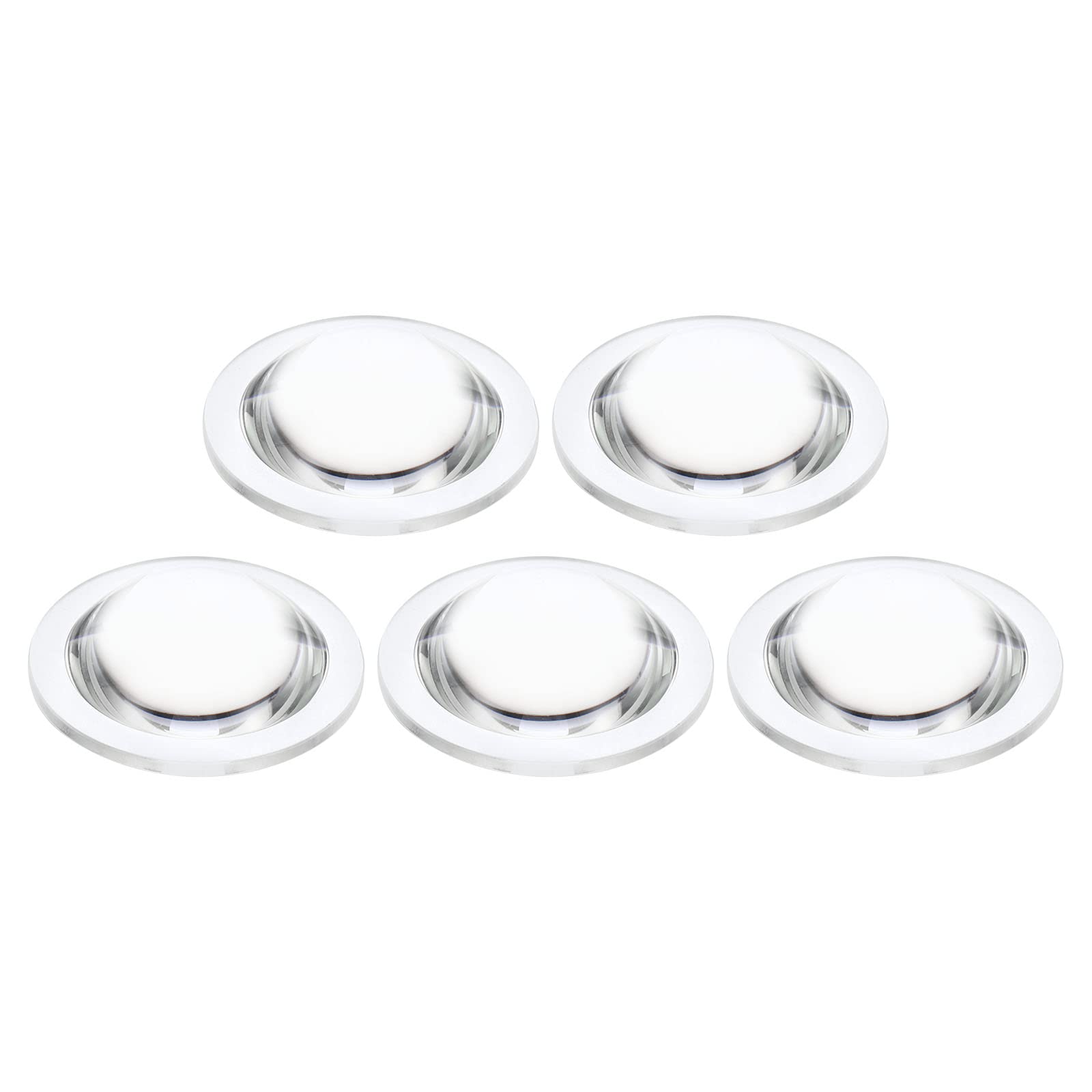 

PATIKIL Diameter 48 mm Height mm 5 Pieces Lens Acrylic LED Optical Convex Condenser Lens for LED Flashlight Bicycle Headlamp Transparent 13.5