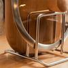 Household Stainless Steel Cutting Board Rack Cutting Lid Rack Board Storage Combination Space-saving Storage Rack