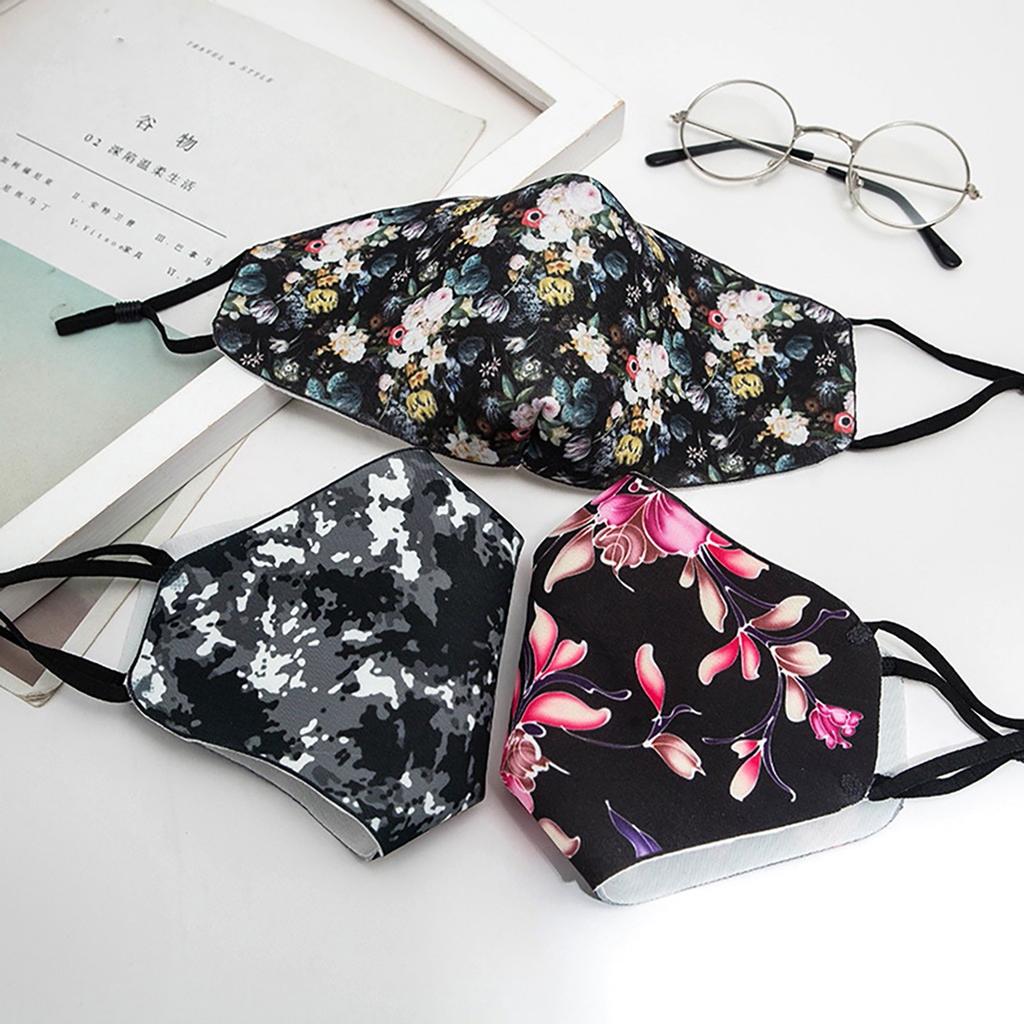 Mask Seal Respirator Unisex Cute Printing Outdoor Mouth Mask Washable Reuse Face Mask Mascaras Faciais Gripe Maske