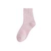 Confinement socks postpartum autumn and winter plush thick socks women's plush medium tube plush thickened floor sleeping stockings