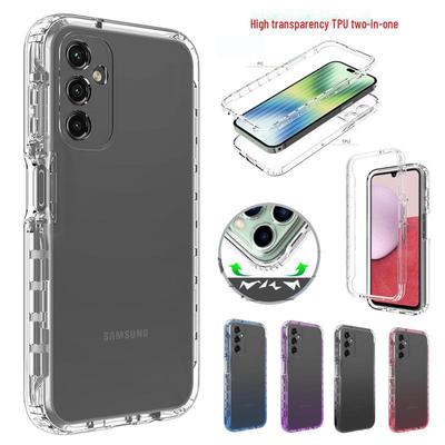 Custodia Morbida ad Alta Trasparenza per Samsung A13/A55 - Cover Due-in-Uno Anti-Caduta, Compatibile con Modelli A16/A5