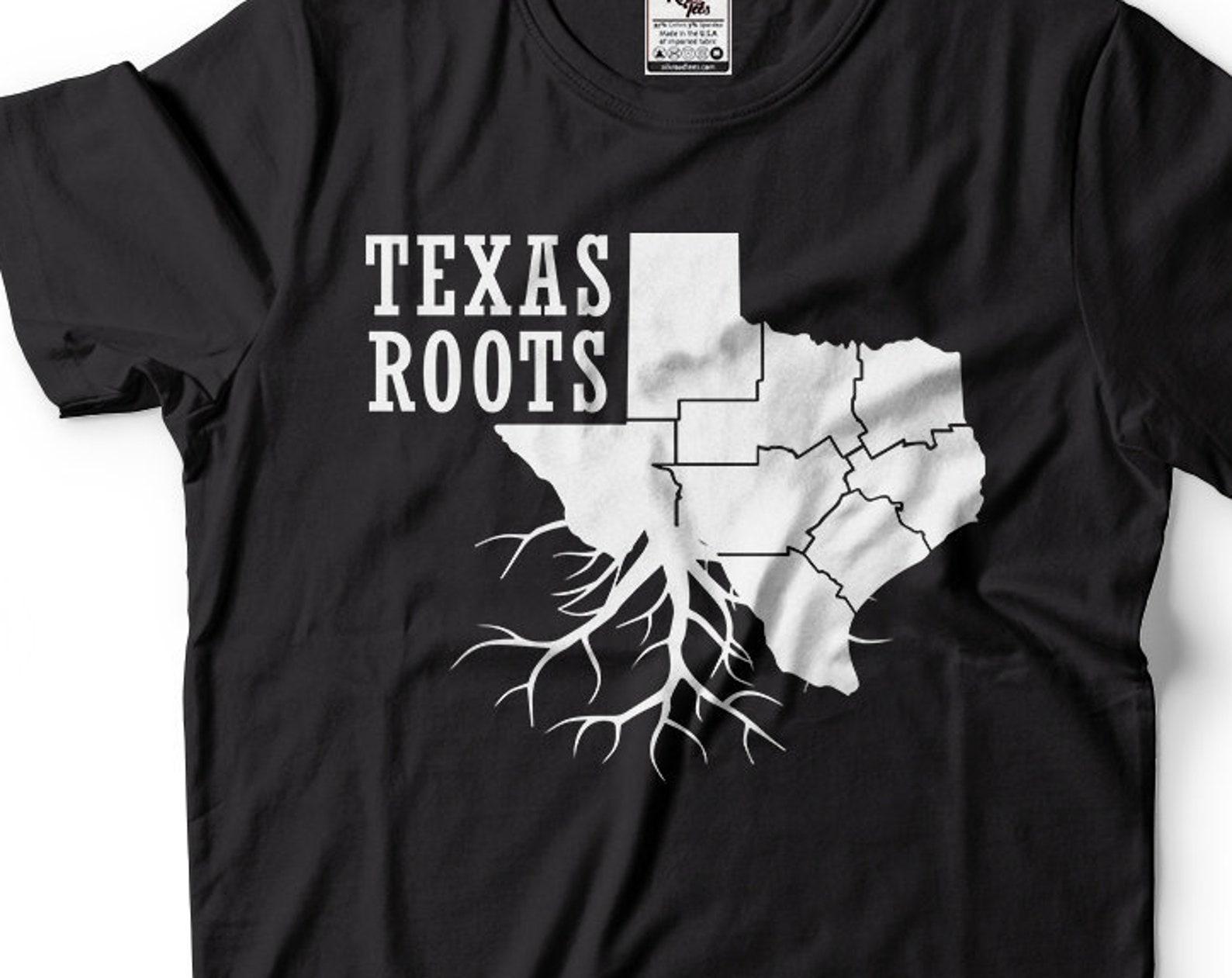 Texas Roots T-Shirt: State Pride Heritage Gift M