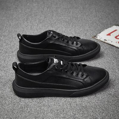 Fashion Brand Men Fashion Casual Leather Shoes Outdoor Comfortable Walking Tenis Masculino Shoes Luxury Lace-up Flat Driving Shoes New