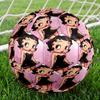 Sexy Doll Print Size 5 Soccer Ball, Standard Match Football for Sports Game and Team Practice, Ideal Gift for Soccer Fans