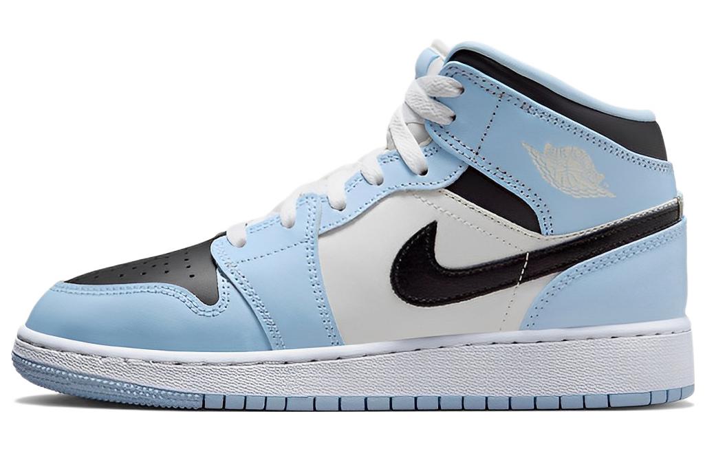 Jordan 1 Mid Ice Blue 2022 GS 555112-401 35.5