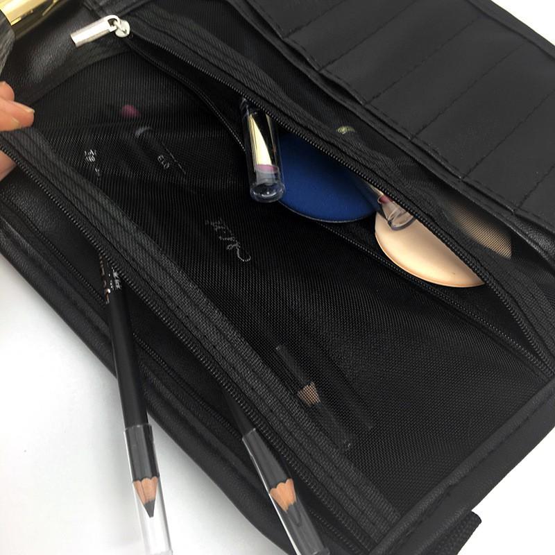 Professional Makeup Brush Set With PU Waist Bag 29pcs Portable Beauty Tools Artists