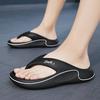 Summer Men Flip Flops Soft Sole EVA Beach Slippers for Men Outdoor Platform Casual Shoes Home Non-slip Bathroom Slides Shoes