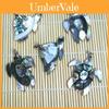 Handmade Shell Turtle Pendant Necklace With Polished Abalone And Conch Shell For Casual Wear