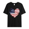 Unisex Shirt Große Serie Bedruckt Rundhals Locker Lässig Baumwolle Kurzarm T-Shirts Unisex