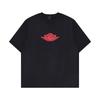 Air SS25 Rare Air Series Mode Bequem Einfach Kurzarm T-Shirt Herren Oberteile Schwarz Chile-Rot IB3130-010