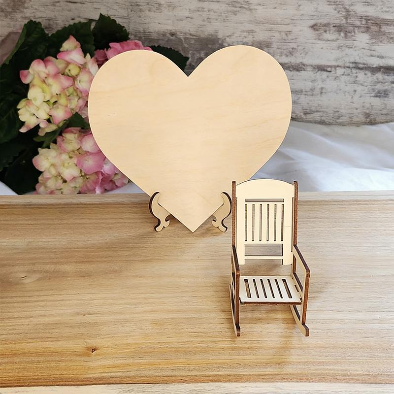 Graduation Wedding Memorial Sign Our Loved Ones Remembrance Memorial Sympathy Gift Wooden Plaque With Chairs