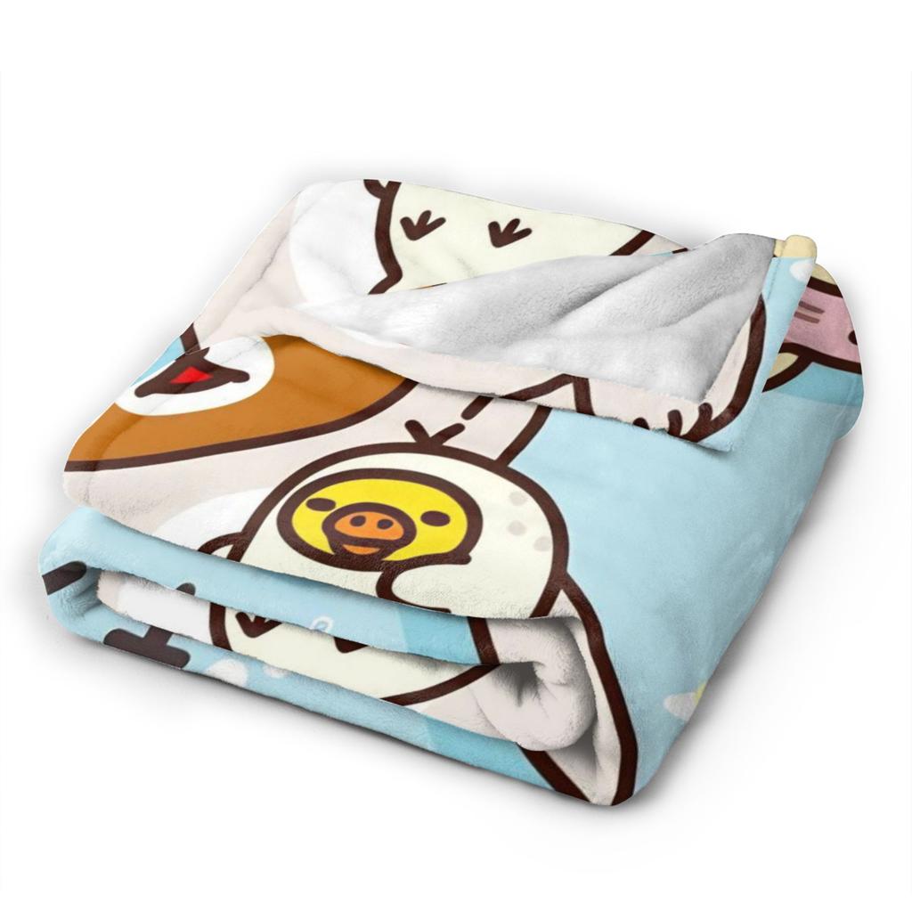 Rilakkuma Korilakkumas Blanket Quality Super Soft Throw Blanket Winter Boy Girl Couch Bed Aesthetic Bedspread