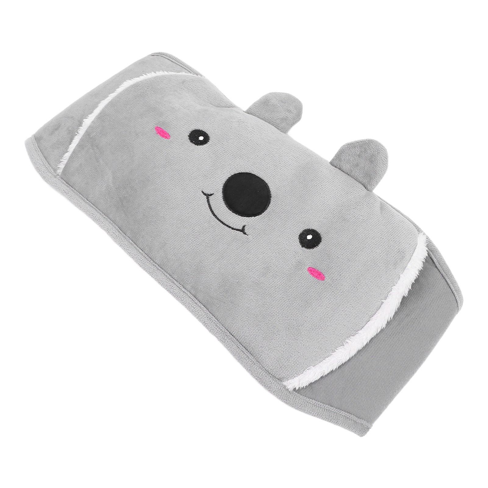 

Грелка резиновая для горячей воды, бутылка для горячей воды с чехлом на пояс для менструальных болей, фиолетовая