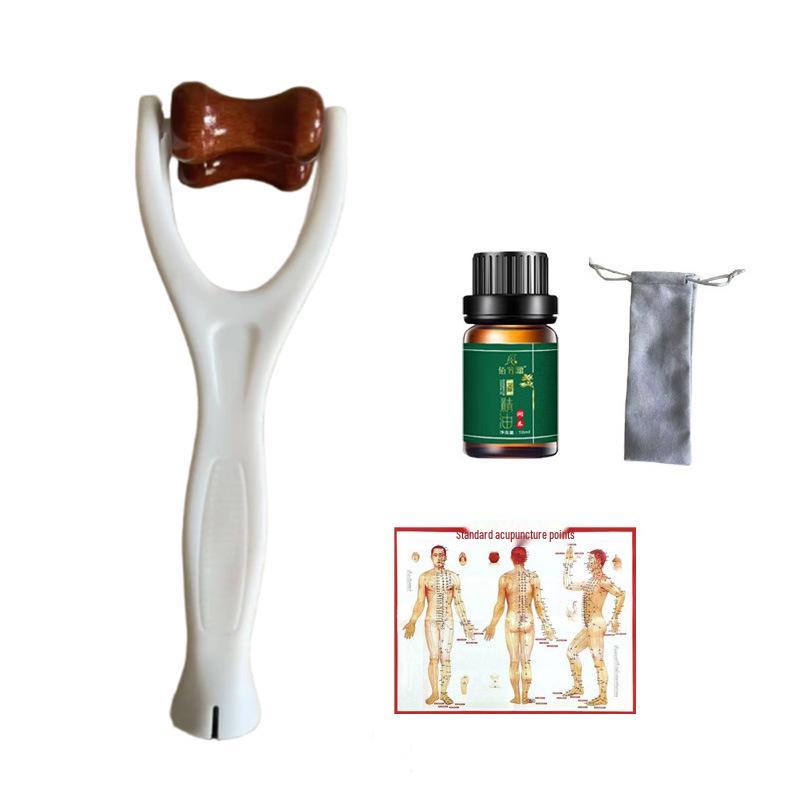 Holz Magnetische Perlen Finger Massage Roller