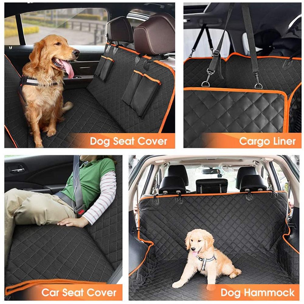Ideal Car seat Cover, Upgrade Your Car Seats with this Waterproof, Scratch-Resistant Dog Hammock Cover Cat Puppy Dog Accessories
