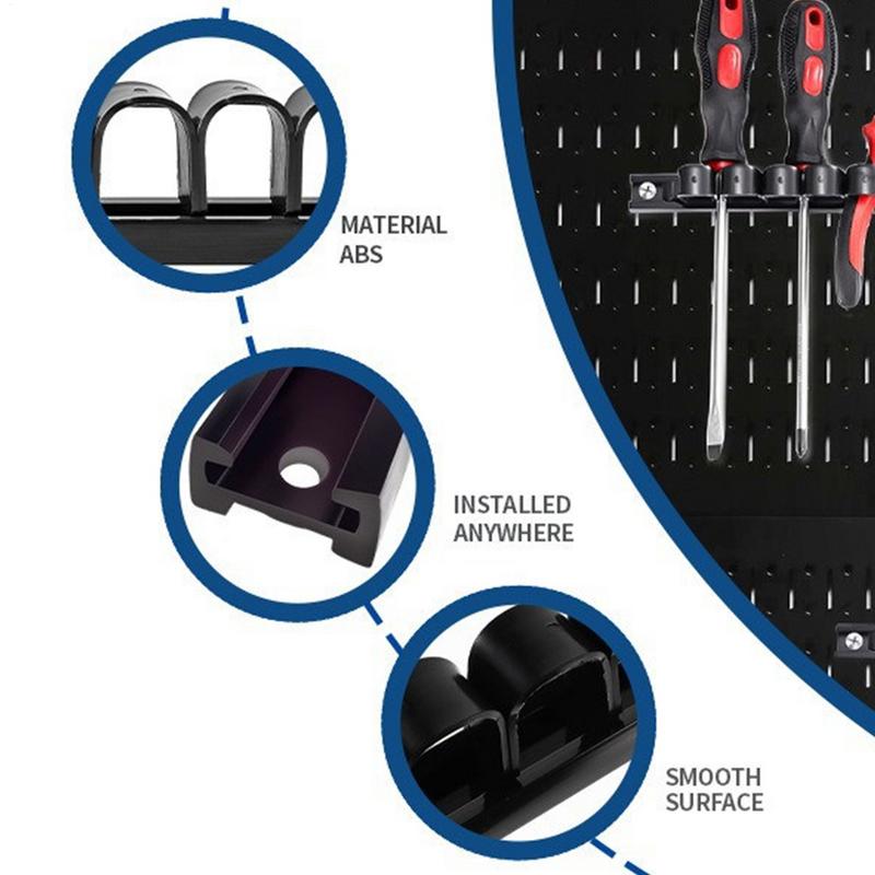 Werkstatt-Werkzeughalter Ergonomischer Wand-Schraubendreher-Organizer Platzsparender Werkzeug-Organizer Handwerkzeug-Aufbewahrungsgestell für die Werkstatt